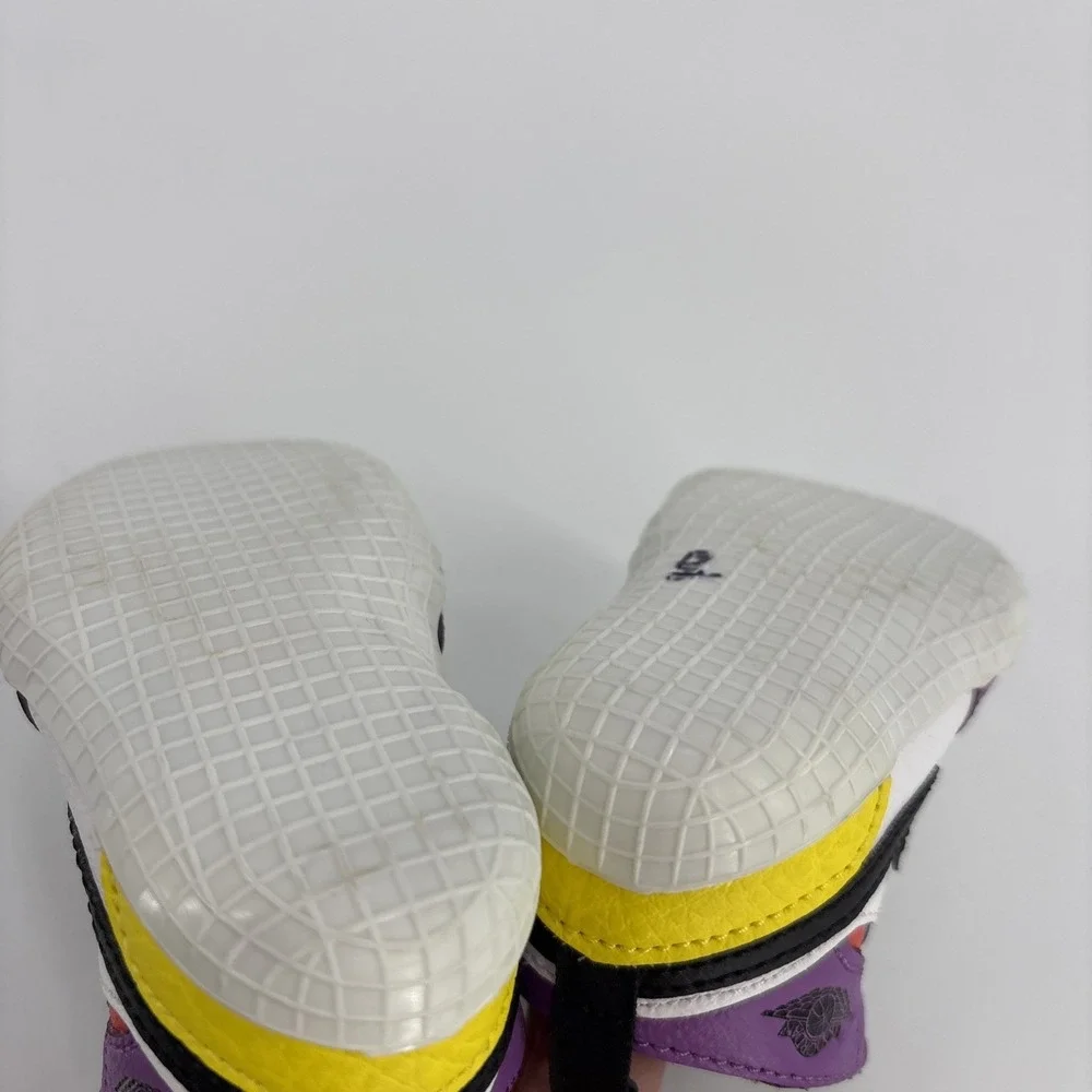 Nike Air Jordan 1 Crib Bootie Infant Multicolor‎ AT3745-109 Size 2C
